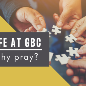 Why pray?  (Matthew 6)